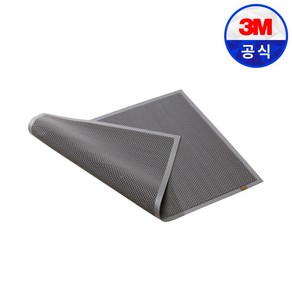 3M 미끄럼방지 엔트랩 욕실매트 90 x 60, 그레이, 1개