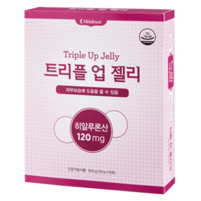 멜라루카 트리플 업 젤리 히알루론산 120mg, 15개