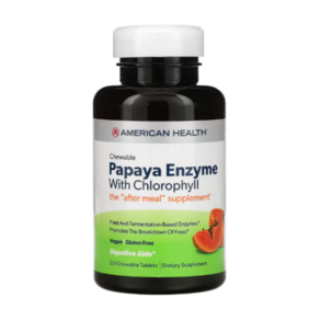 아메리칸헬스 파파야 엔자임 Papaya Enzyme Chloophyll 츄어블 250정, 1개