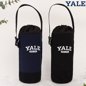 YALE 블랙 물병가방 초등학생 남아 물병 크로스, 1개