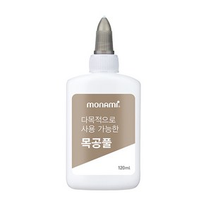 모나미 다목적 목공풀 120ml, 1개