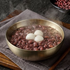 [서울3대팥죽맛집] 담꽃 고운단팥죽 250g 옹심이 새알 동지팥죽, 4개