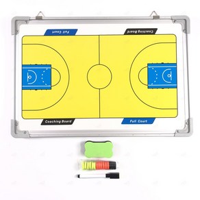 농구 전술 전략 포메이션 작전판 전술판 전략판 화이트 보드 마카 지우개 선수 자석 세트