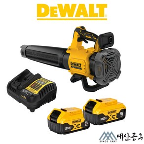 디월트 DCMBL562P2 충전송풍기 20V MAX(18V) 5.0Ah 배터리 2개, 1세트