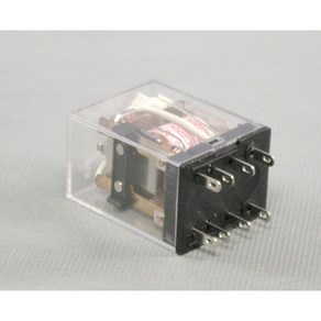 RELAY POWER 파워릴레이 LY2 MY2 MY4 LY4 8P 원형 릴레이 릴레이 소켓, GA-2C(MY-2N) 220V, 1개