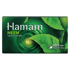 인도정품 Hamam 하맘 neem 님 오일 oil 비누바 100g