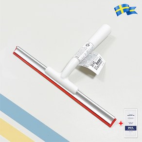 이케아 IKEA 릴나겐 스퀴지 유리밀대 핸드스퀴지 물기제거 욕실 창문 물제거 + 일회용 손소독제 2p, 1개