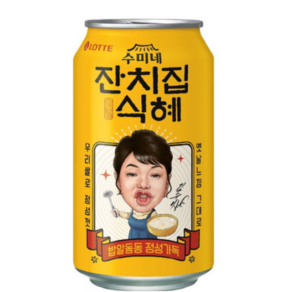 수미네 잔치집 식혜 전통식혜 엿기름가루 340ml 24캔