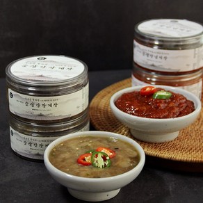 [국내산 꽃게살] 꽃게만찬 순살 간장게장 250g +양념게장 250g, 2개
