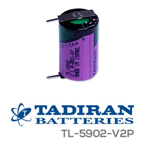 타디란 리튬 건전지 TL-5902-V2P 1/2AA (3.6V 1200mAh), 1개