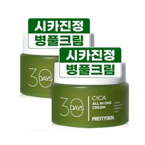 병풀 시카 수분크림 대용량 크림 100ml 2개 진정 보습 영양