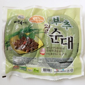 구딧 부추찰순대 1kg (500g x 2봉), 2개, 500g