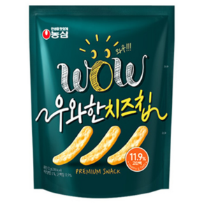 농심 우와한 치즈칩, 42g, 3개