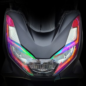 PCX 튜닝 2022 혼다 PCX125 라이트필름 스티커 (2021-2023), 딥블루(카멜레온), 2021 PCX