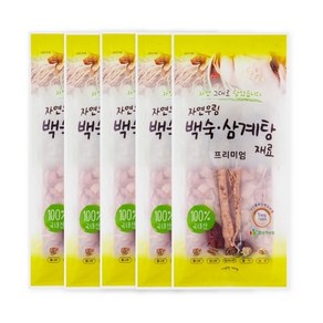 기타 자연우림 백숙 삼계탕 재료 프리미엄 100g*5개, 100g, 5개