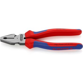 펜치 플라이어 KNIPEX(크니펙스) 강력형 뺀치 225mm 0201-225 품, 180mm, 컴포트 핸들, 1개