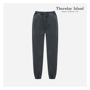 써스데이아일랜드 Thusday Island 허리 스트링 조거 데님(T226MJE143W) 275774