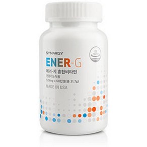 시너지 시너지 에너-지 혼합비타민 60캡슐, 31.7g, 1개