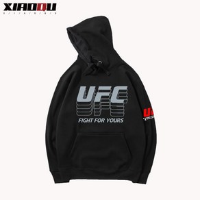 UFC 후드티 기모 후드 티셔츠 헬스복 오버핏 빅사이즈