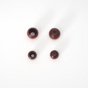 슬로우모먼츠 나무 구슬 - 마크라메재료 우드비즈 우드볼 (대 중 소), 10개, 중(10mm)