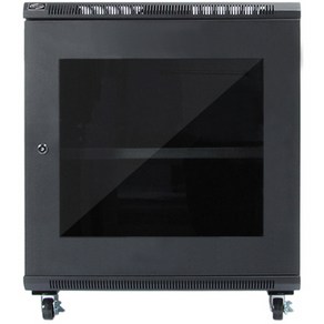 넷메이트 허브랙 통신랙 블랙 NM-H750MN(Black), 1개