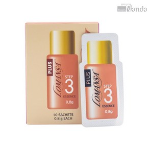 로만사 속눈썹펌 3제 에센스 파우치형 10개입 0.8g 속눈썹펌재료, 10개