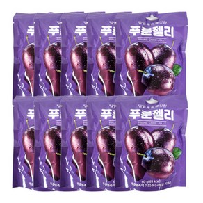 푸룬 큐브 젤리 60g, 40개