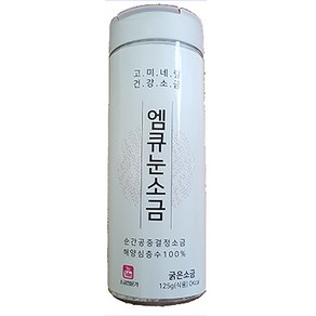 엠큐눈소금, 125g, 1개