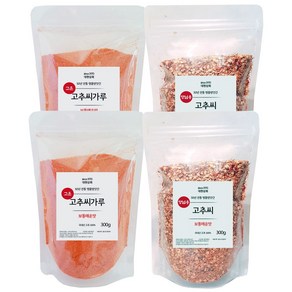 대현상회 국산 고추씨 고추씨가루 세트 (총4봉), 1세트, 300g