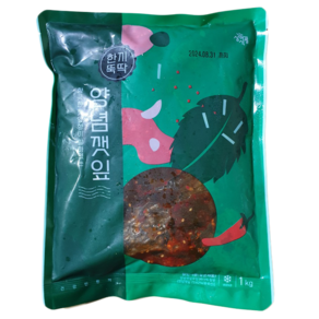 양념깻잎 상하식품 1kg 냉장, 1개