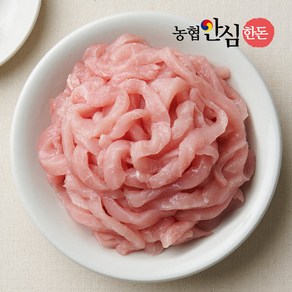 [농협안심한돈] 국내산 냉장 등심 잡채용 500g, 1개