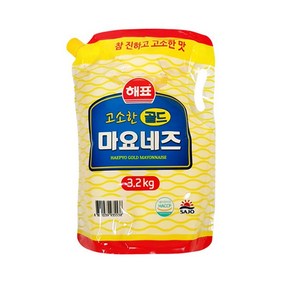 해표 고소한 골드 마요네즈 3.2kg 업소용 식자재