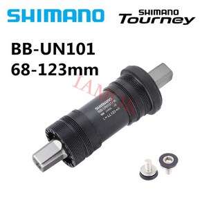 자전거 크랭크 SHIMANO TOURNEY BB-UN101 산악 68-123mm 하단 브래킷 Iamok 스퀘어 타입 표준 구조 BB 부품, 01 BB-UN101