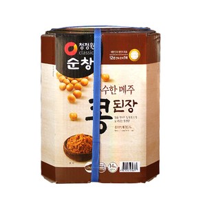 청정원 구수한 메주콩된장 14kg, 1개