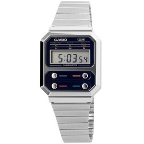 타임플래닛 CASIO A100WE-1A 카시오 시계 메탈밴드