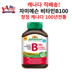 자미에슨 울트라 스트렝스 B100 컴플렉스 100mg 240정