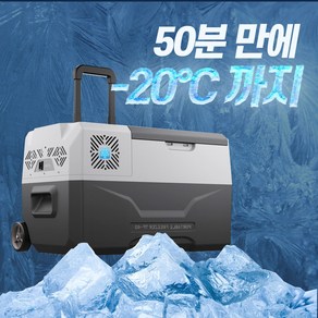 FYC 캠핑 자동차 차량용 냉장고 냉동고, 50L