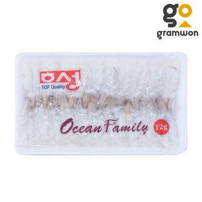 초밥용 백미새우 12g x20미 240g 새우초밥 초밥재료 청미