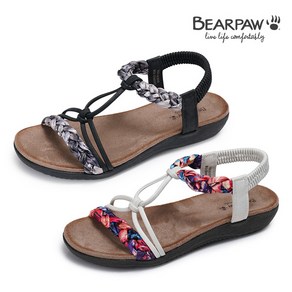 베어파우(BEARPAW) ADELINE 여성 샌들 K2810QB-W 2종