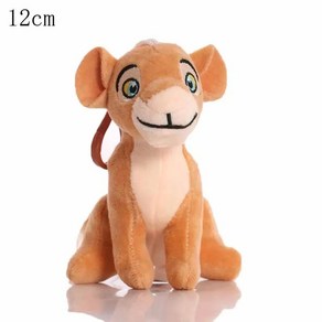 라이온 킹 심바 인형 어린 봉제 동물 선물, 1개, 6.12cm Simba