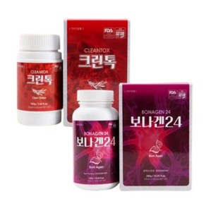 크린톡1통+보나겐24 1통/ 크린톡160g 1통/ 보나겐24 옵션, 1개, 크린톡160g/ 보나겐285g