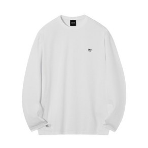 스위브 유니 BASIC SEAM POINT LONG SLEEVE T-SHIRTS WHITE LSRSCTR115M