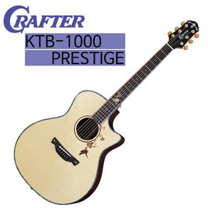 크래프터 어쿠스틱 통기타 KTB-1000 PRESTIGE / 올솔리드 EQ픽업장착, KTB-1000 PRESTIGE / 레이크악기, 1개