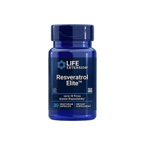 Life Extension Resveatol 100 mg 30 VegCap 814092, 1개, 30정