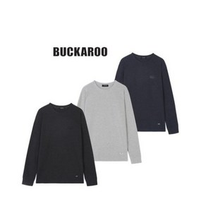 버커루 BUCKAROO <NC백화점 정품 직배송> 고퀄 24년도 와플 고급 긴팔 라운드 티셔츠 하나만 입어도 OK. 이너용 으로도 강!깡!깡!추!!!!