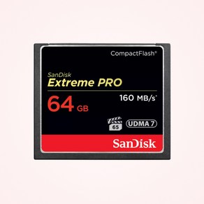 샌디스크 Exteme Po 익스트림프로 CF카드 CFXPS 64GB, 1개