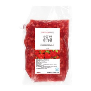 담아요 수제 달콤한 딸기청, 1개, 1개입, 1kg