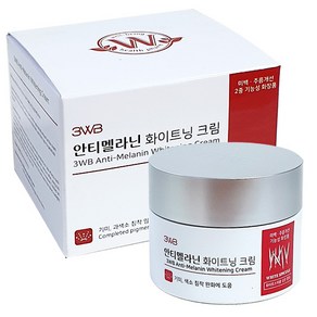 안티멜라닌 화이트닝 크림 50ml 기미 과색소 침착에 도움, 5개