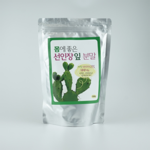 제주 푸른들 천년초 선인장잎 분말 느랑풀, 500g, 1개