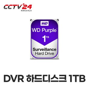 웨스턴디지털 CCTV DVR용 하드디스크 1TB 2TB 3TB 4TB 6TB 8TB 10TB